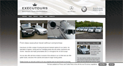 Desktop Screenshot of executours.co.uk