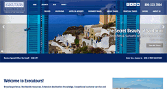 Desktop Screenshot of executours.com